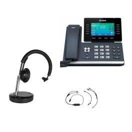 Pack Yealink T54W + cavetto di chiamata + Cleyver DECT2 USB Mono