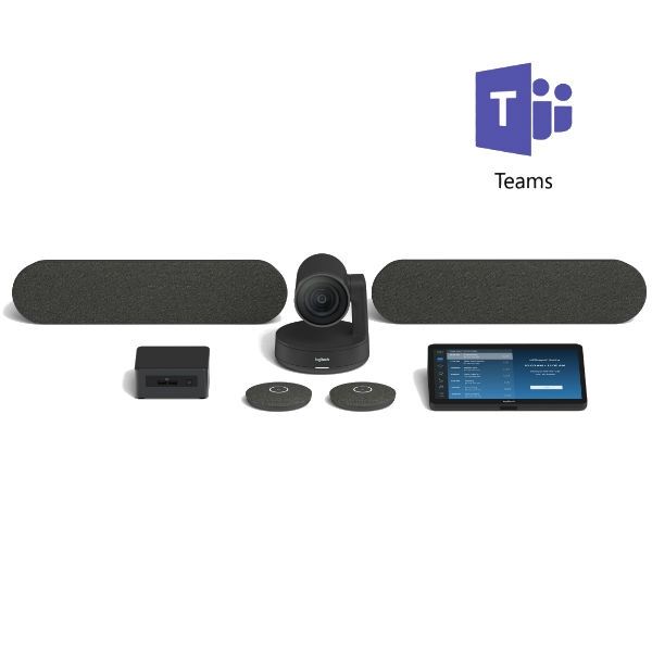 Logitech Large Room Solutions per Teams