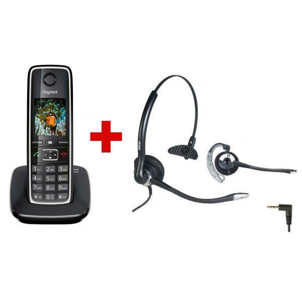 Cordless Gigaset C530 + Cuffia filare HC10 | Onedirect Offerta Pack
