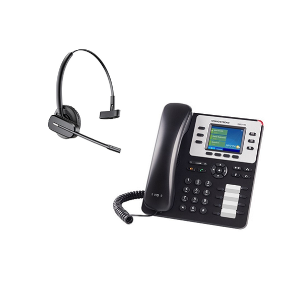 Telefono Fisso Grandstream GXP2130 + Plantronics CS540 | Onedirect Telefoni  Fissi