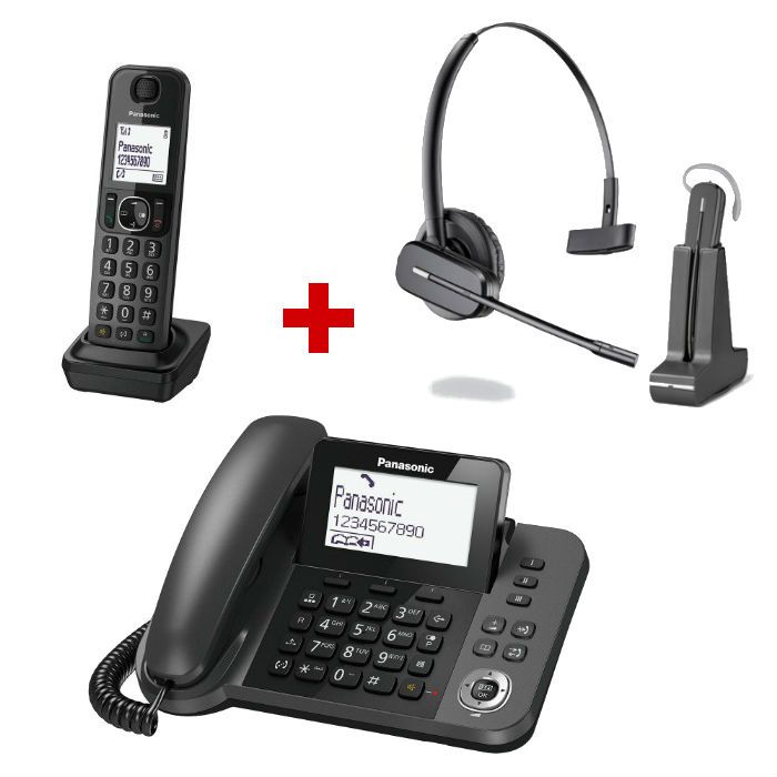 Panasonic KX-TGF310 + Plantronics C565 | Onedirect.it