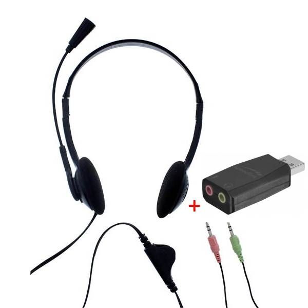T'nB First Cuffie Doppio Jack con Adattatore USB | Onedirect.it