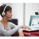 Logitech H150 Headset in Use