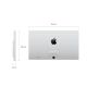 Apple Studio Display nano-texture VESA angled view