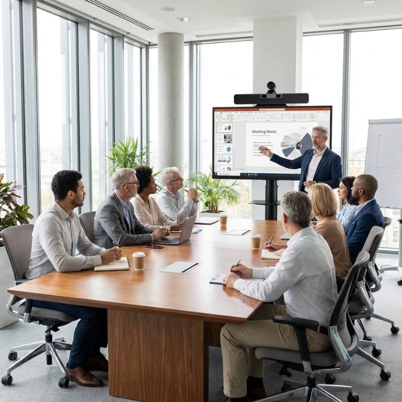 Pack videoconferenza BYOD Cleyver per sale di medie dimensioni