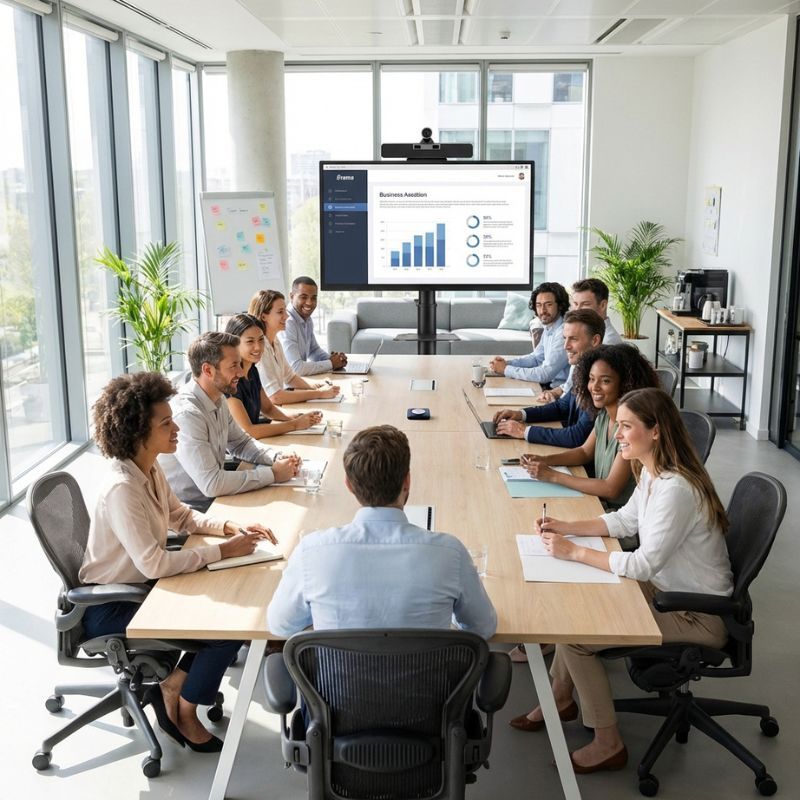 Pack videoconferenza BYOD Cleyver per sale grandi