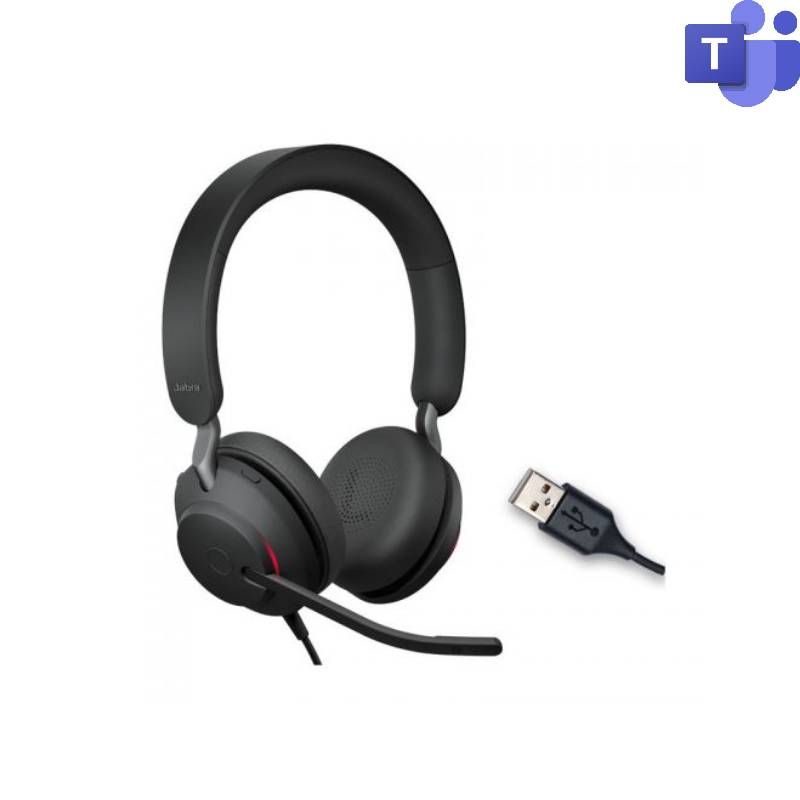 Jabra Evolve2 40 MS Duo USB-A SE