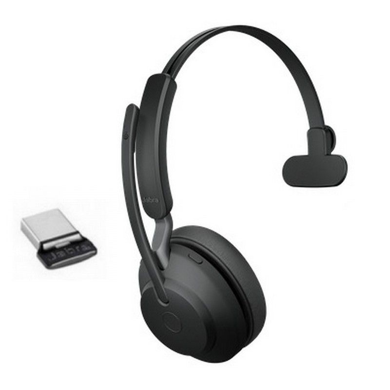 Jabra Evolve2 65 Mono USB-C UC - Nero