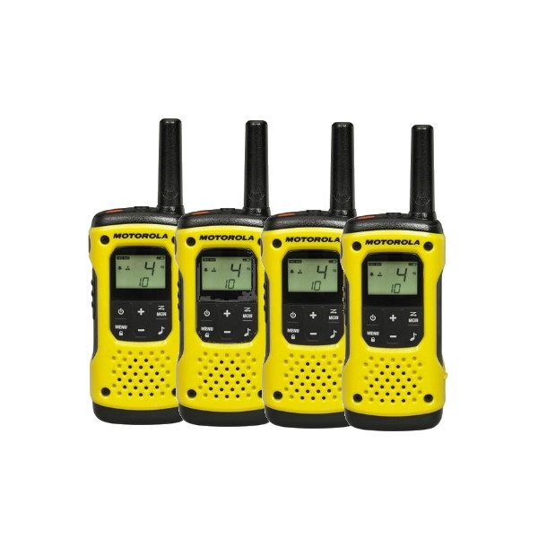 Confezione da 4 Walkie Talkie Motorola Talkabout T92 H₂O 