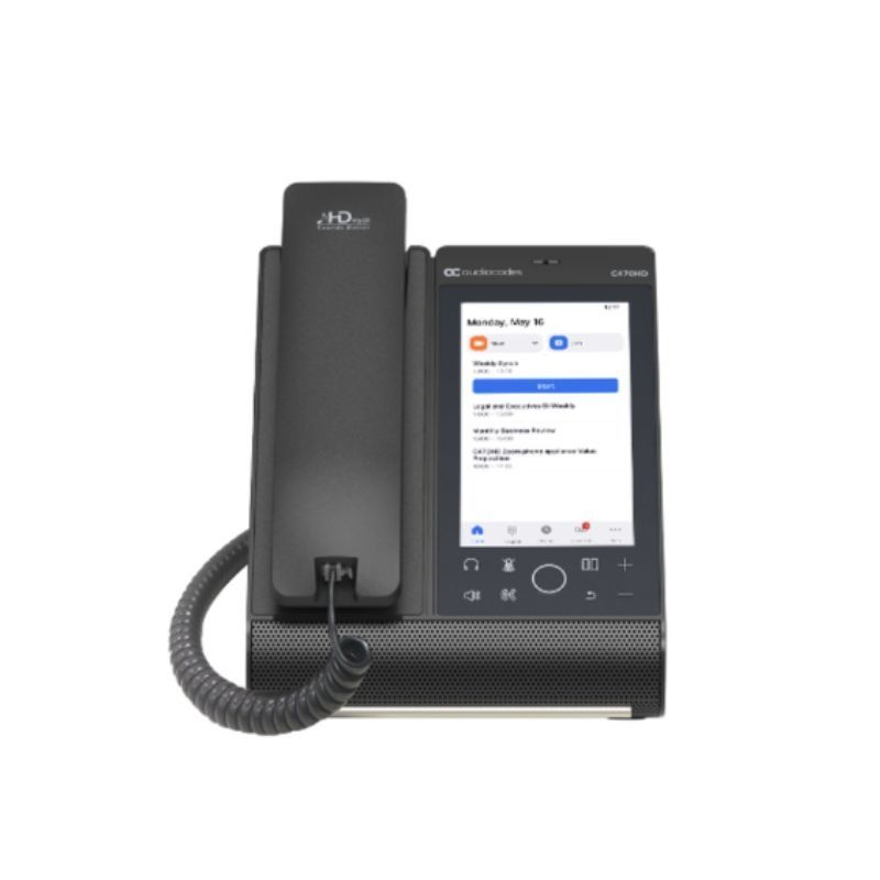 AudioCodes C470HD Telefono IP Zoom con Display Touch