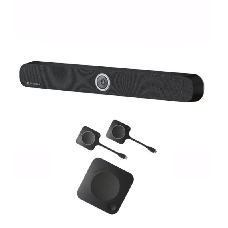 Pack Barco ClickShare CX30 + Sennheiser TeamConnect Bar M per videoconferenze wireless