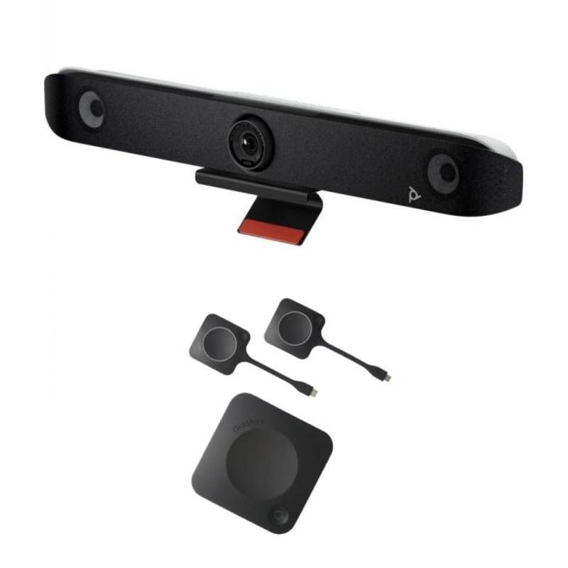 Pack Barco ClickShare CX30 + Poly Studio V52 per videoconferenze wireless