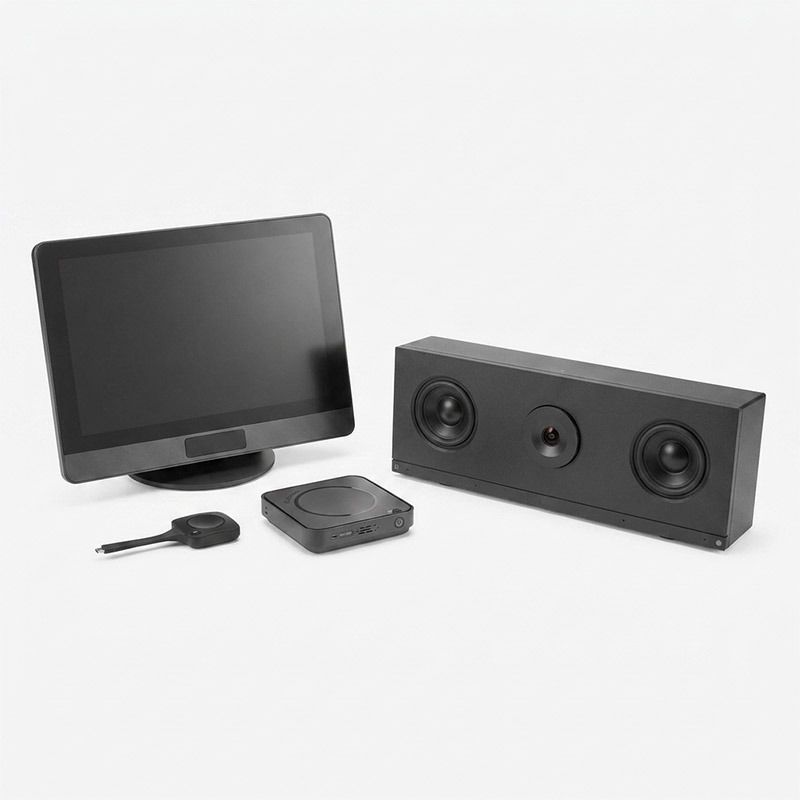 Barco ClickShare Hub Core con Huddly C1 per Teams Rooms