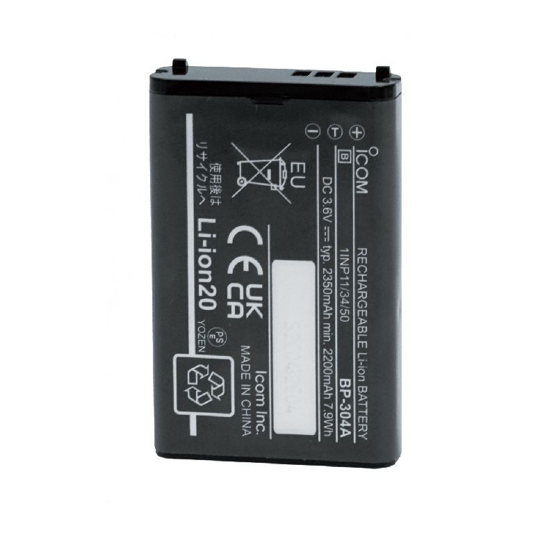 Batteria Li-Ion 3,6V/2.350mAh per Icom IC-U20SR