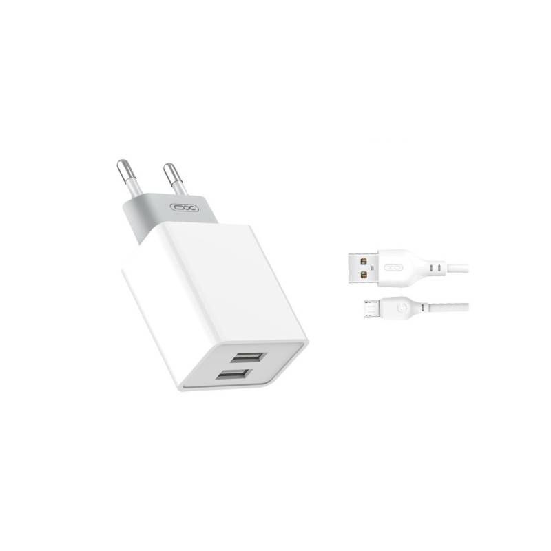 Caricatore da Parete Doppia USB 2,4 A