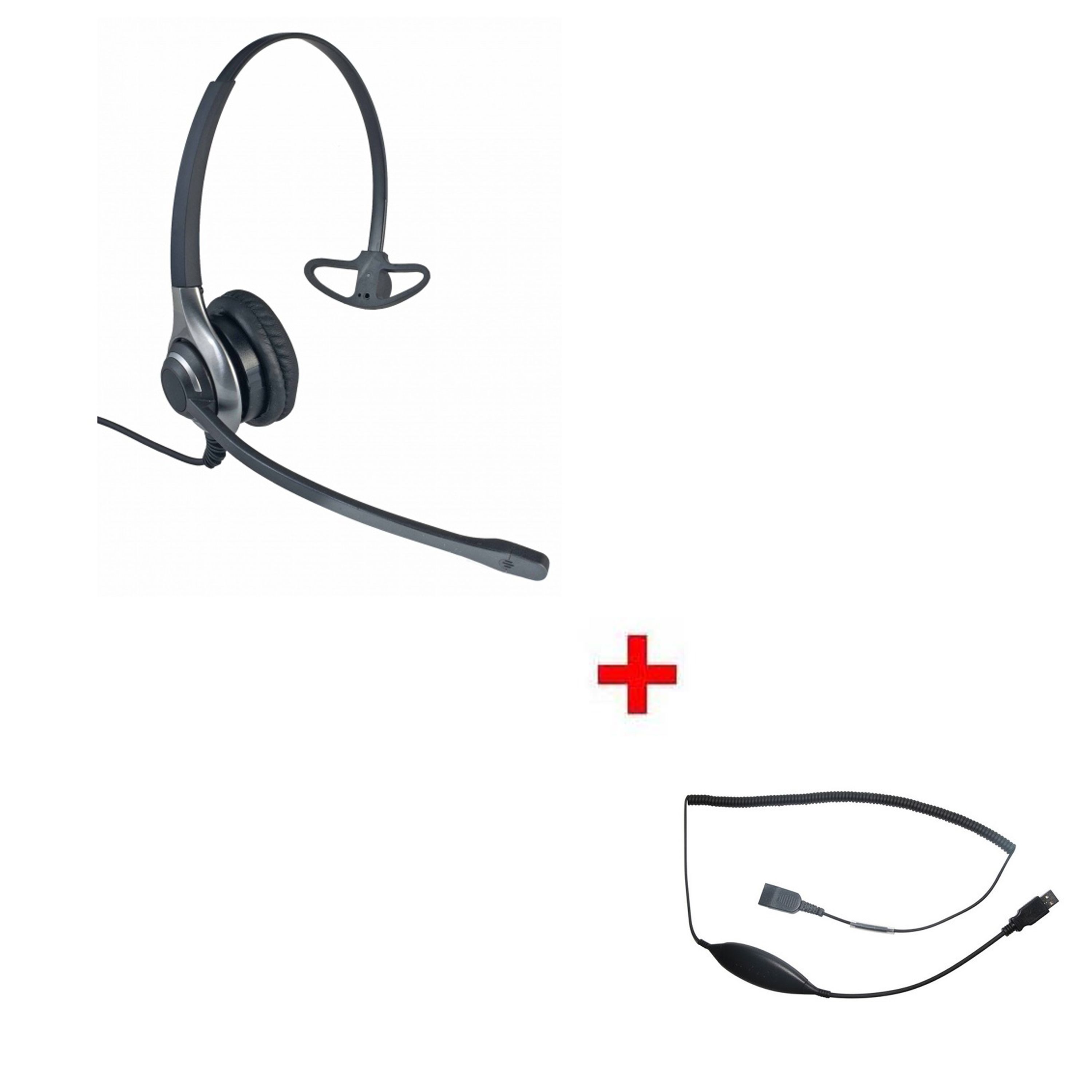 Cleyver HC40 + Cavo USB70 Headset USB