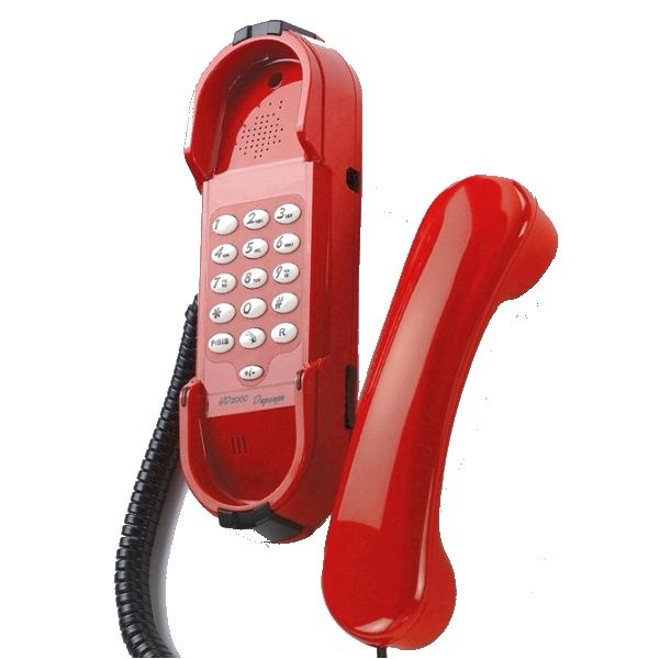 Telefono di emergenza Depaepe HD2000 Rosso