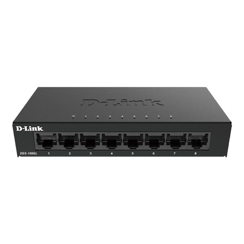 D-Link DGS 108GL E Switch Gigabit 8 Porte Desktop