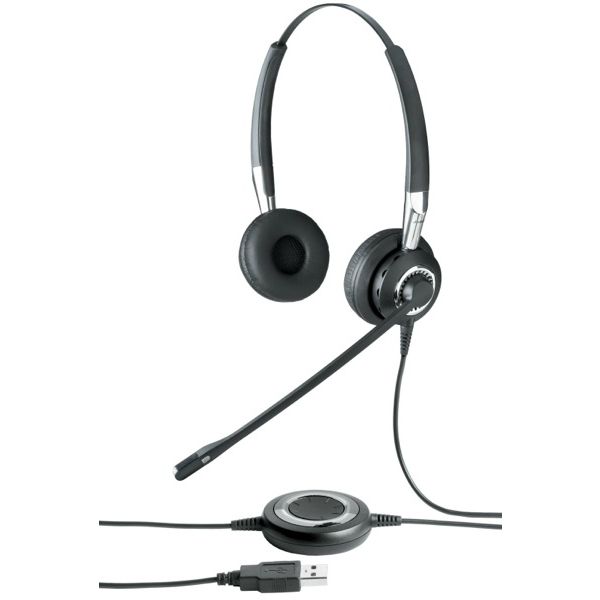 Cuffia Jabra BIZ 2400 II Duo USB con Bluetooth