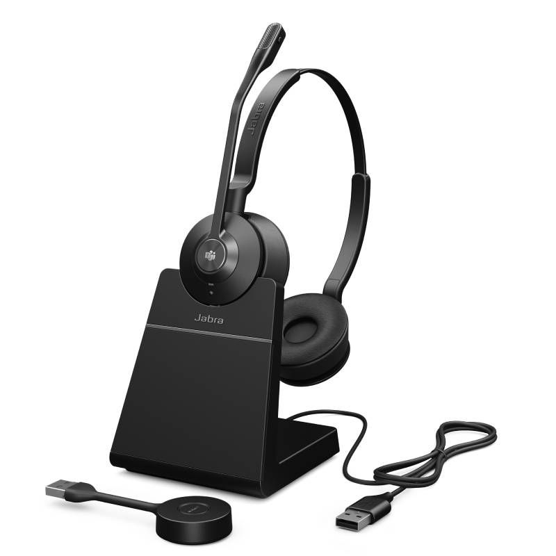 Jabra Engage 55 Duo MS USB-A con base