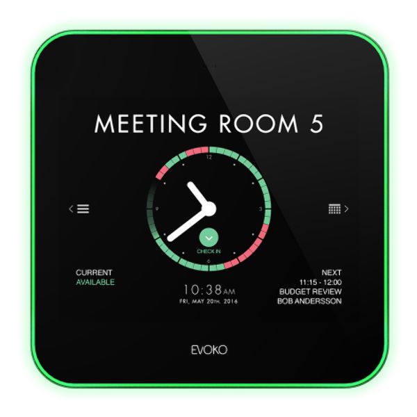 Dispositivo per gestione di sale riunioni Evoko Liso