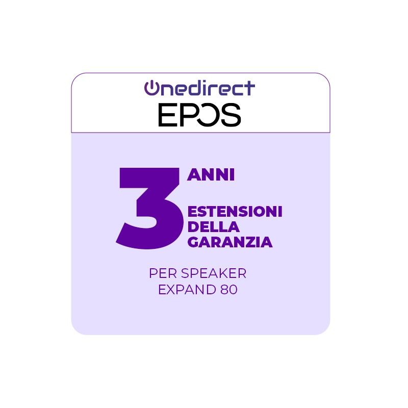 EPOS EXPAND 80 | Estensione della garanzia 