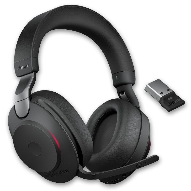 Jabra Evolve2 85 Stereo USB-A UC - Nero