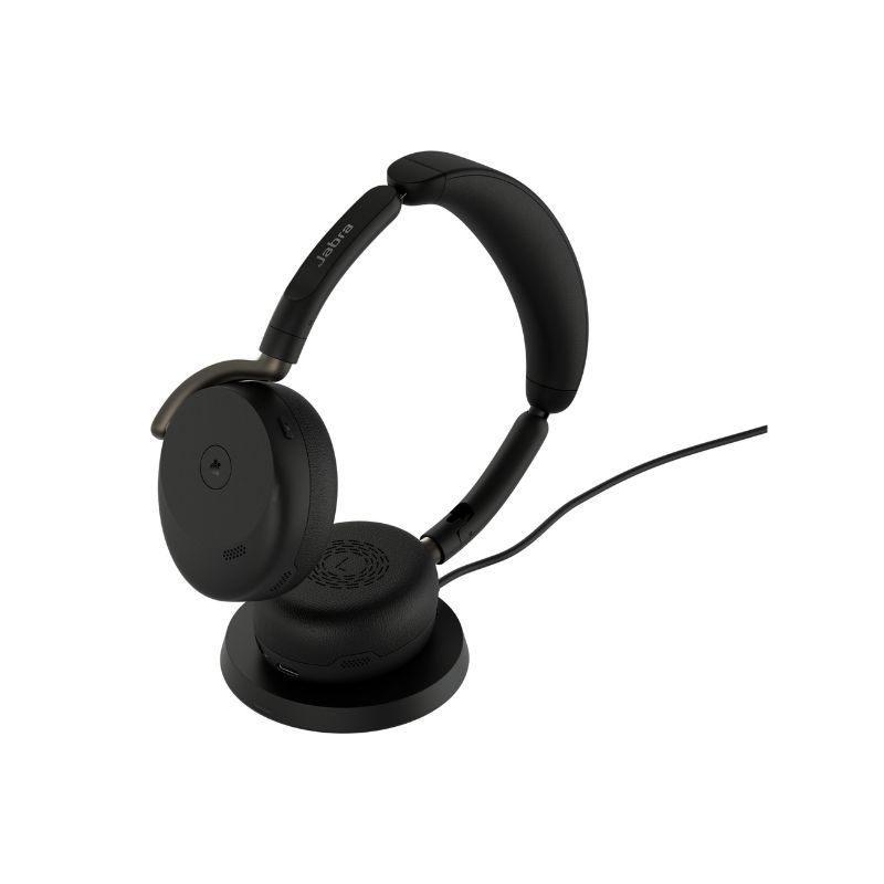 Jabra Evolve3 65 Flex MS Cuffie ANC Wireless USB-C + base