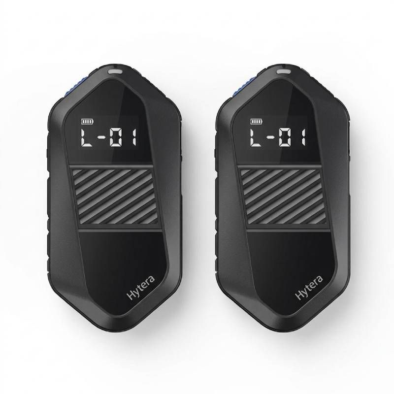 Pack 2 Hytera S1e PMR446 con riduzione del rumore IA