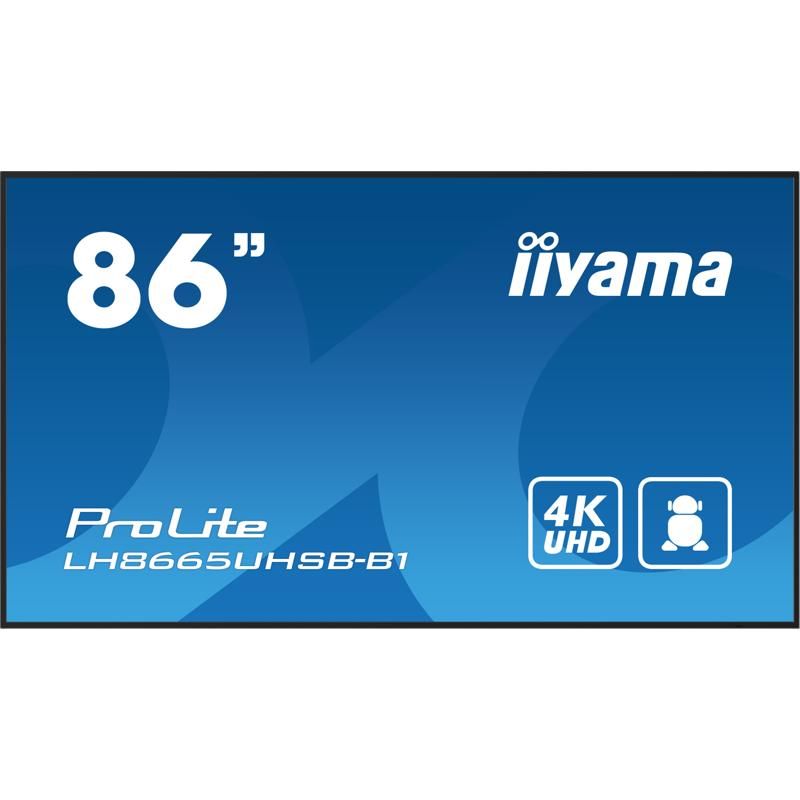 iiyama LH8665UHSB-B1 86''
