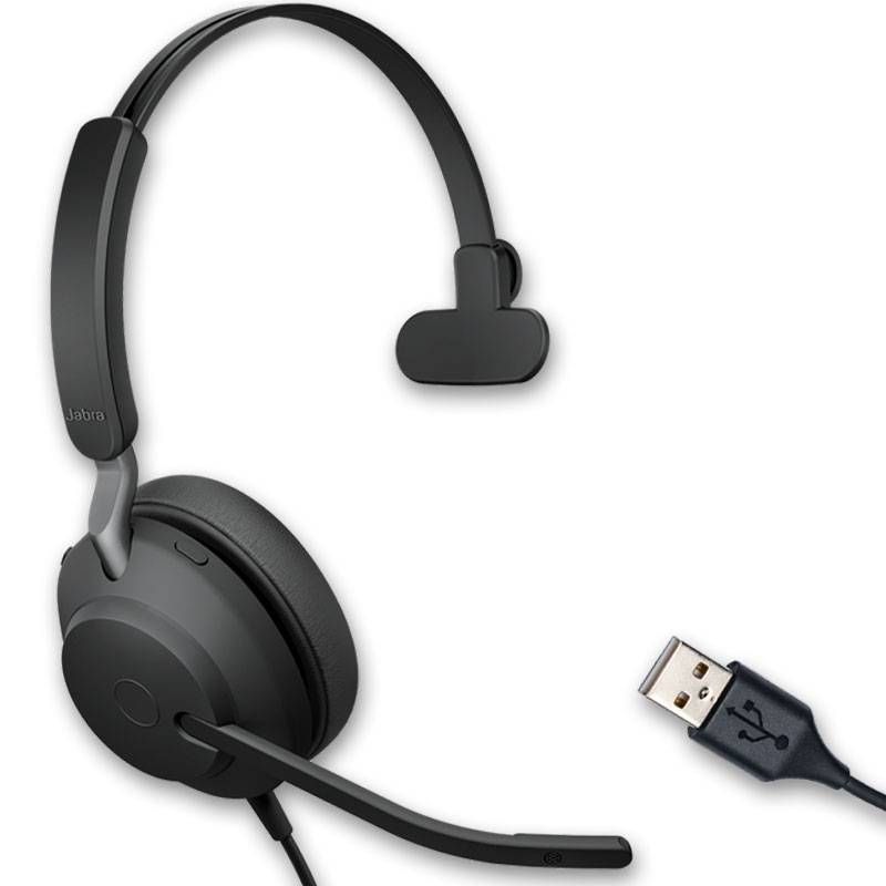 Jabra Evolve2 40 USB-A MS Mono