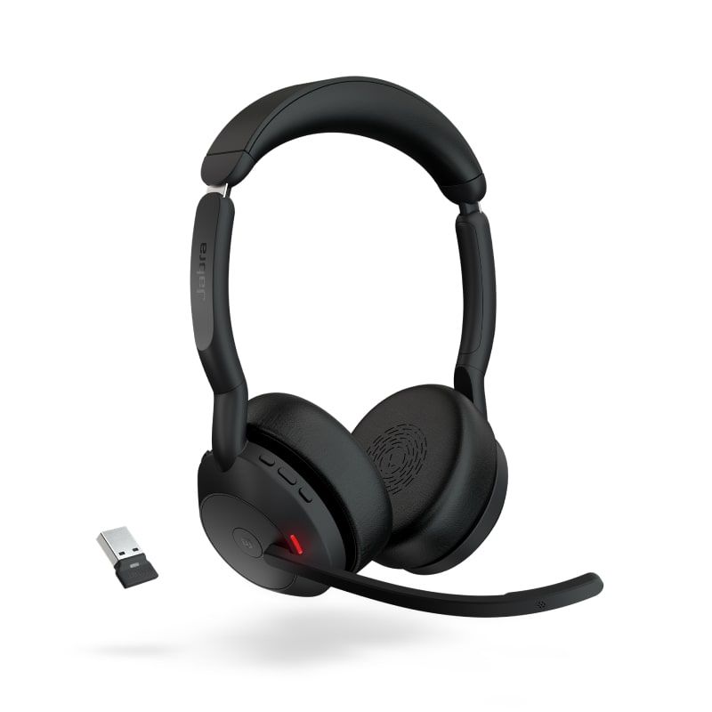 Jabra Evolve2 55 Stereo MS + dongle Link380a Ricondizionato