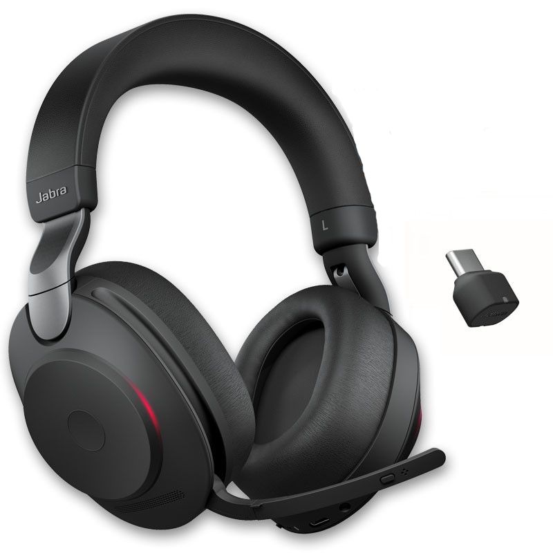 Jabra Evolve2 85 Stereo USB-C MS - Nero