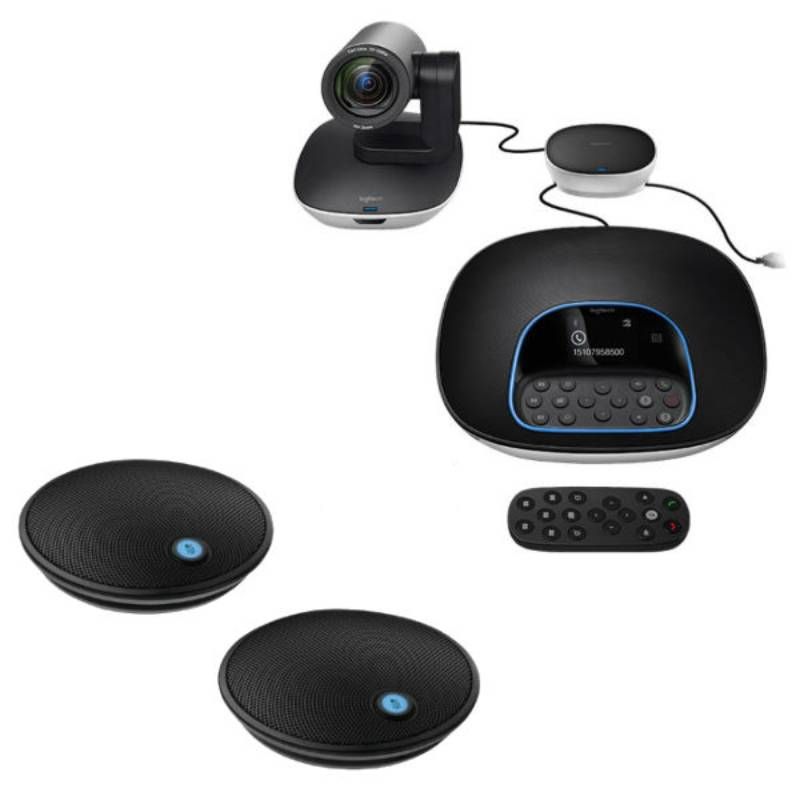 Pack Logitech Group + 2 microfoni aggiuntivi