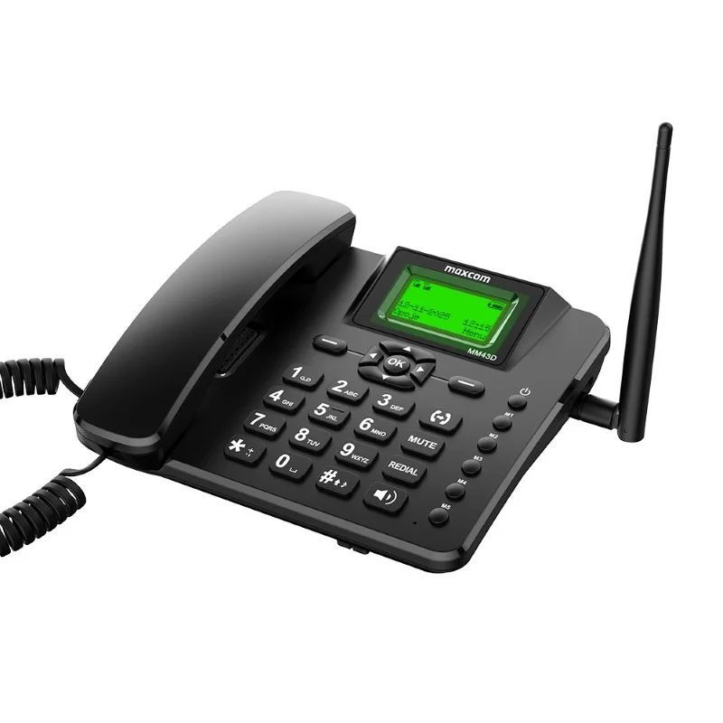 Maxcom MM43D Telefono fisso 4G LTE con Dual SIM