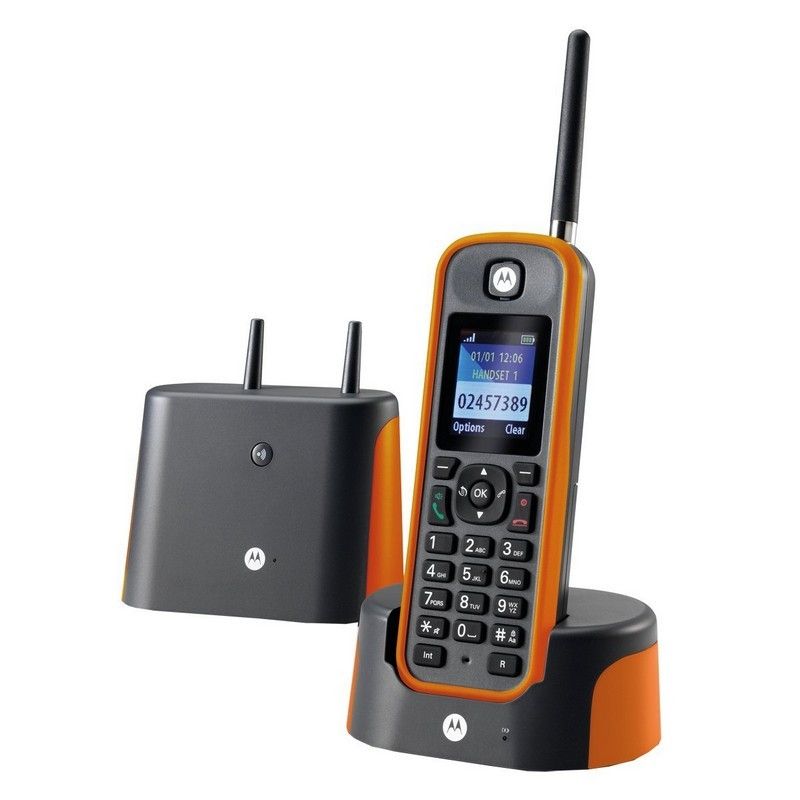 Cordless resistente Motorola O201 Arancione