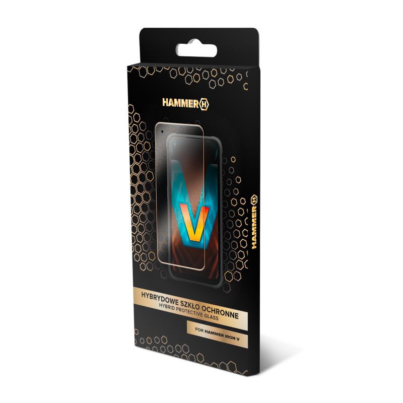 Hammer vetro temperato ibrido per Iron V