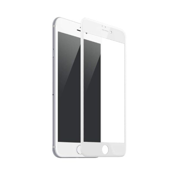 Vetro Temperato 3D iPhone 7 e 8 - Bianco