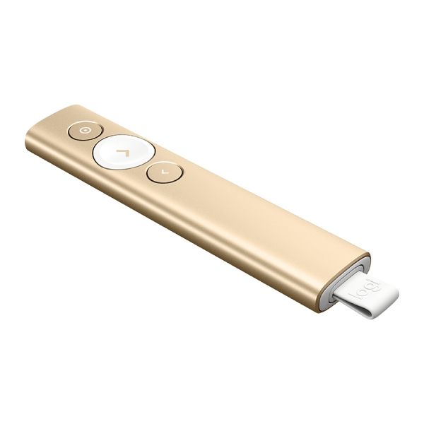 Logitech Spotlight Presentation Remote - Gold