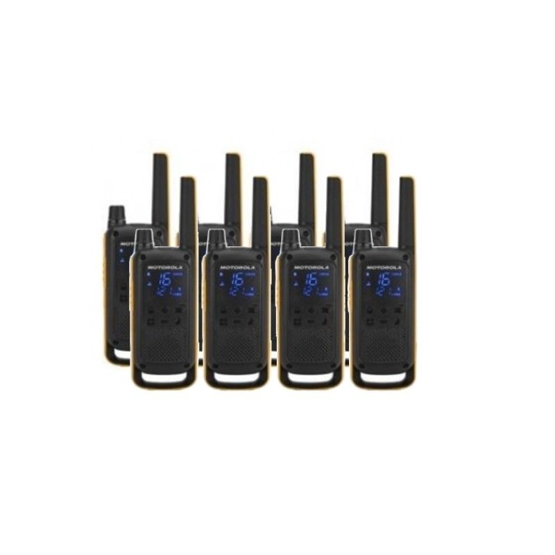 Motorola T82 Extreme Pack 8 Walkie Talkie PMR446