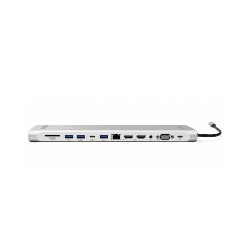 Cleyver ODHUB12DOCKV2 Dock USB-C con 12 porte