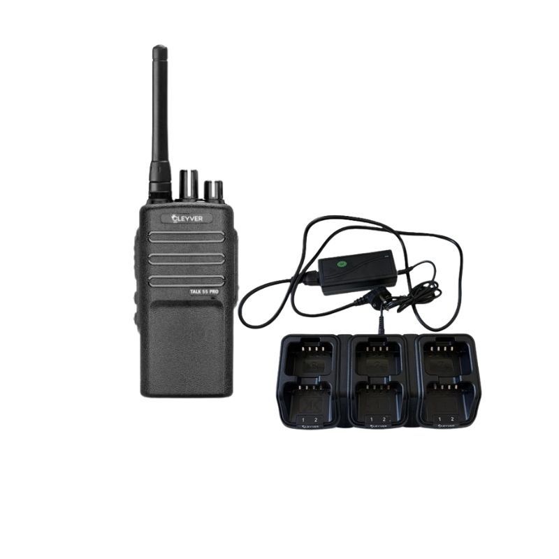 Cleyver Talk 55 Pro + caricatore multiplo a 6 posti