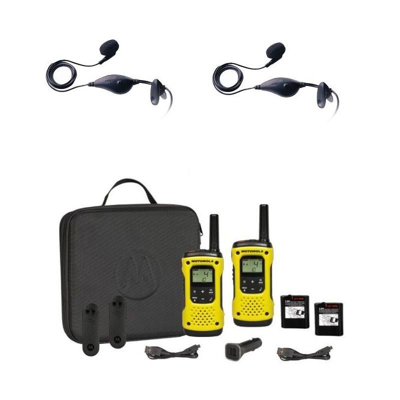 Pack Motorola T92 H2O + 2 Kits vivavoce portatile conessione 1 pin