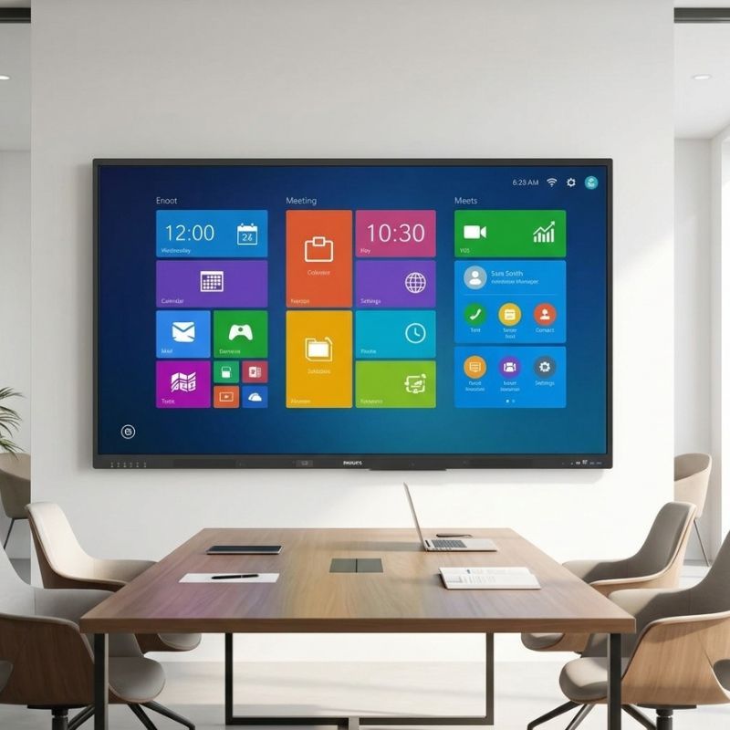 Pack Philips E-Line 86BDL4252E Touch 86" + Supporto a Parete B-Tech BT9903