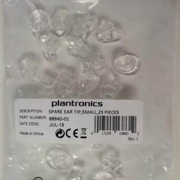 25 Ear Gel Plantronics per W440/W740/W745/CS540/C565