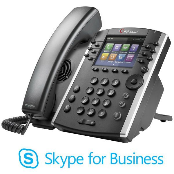Polycom VVX 411 MS - Skype for Business