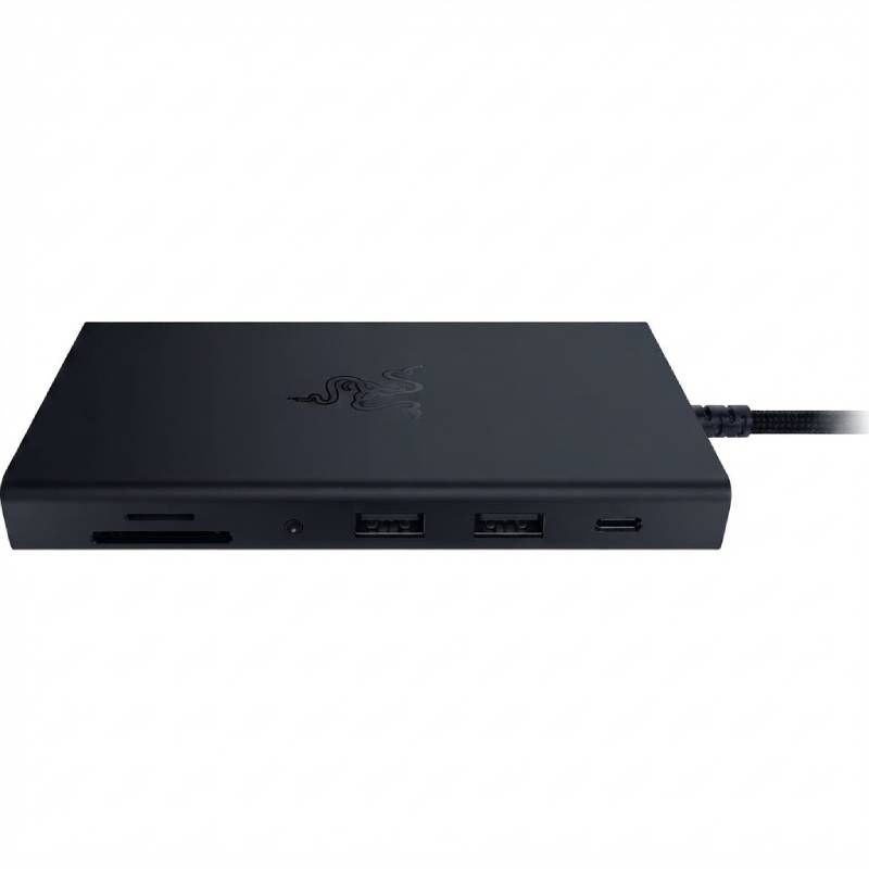 Razer USB-C Dock Station di docking nera a 11 porte