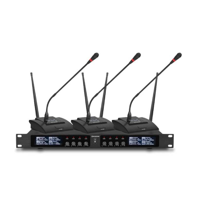 Rondson UHF BE-20CONF con 8 microfoni 
