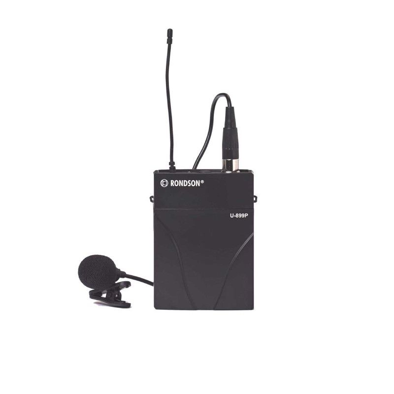 Rondson Trasmettitore UHF con Microfono Lavalier