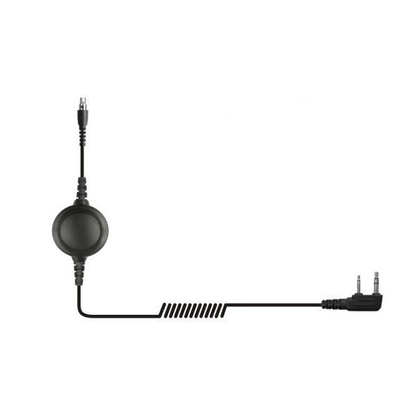 Cavo QD con PTT per Motorola 2 pin